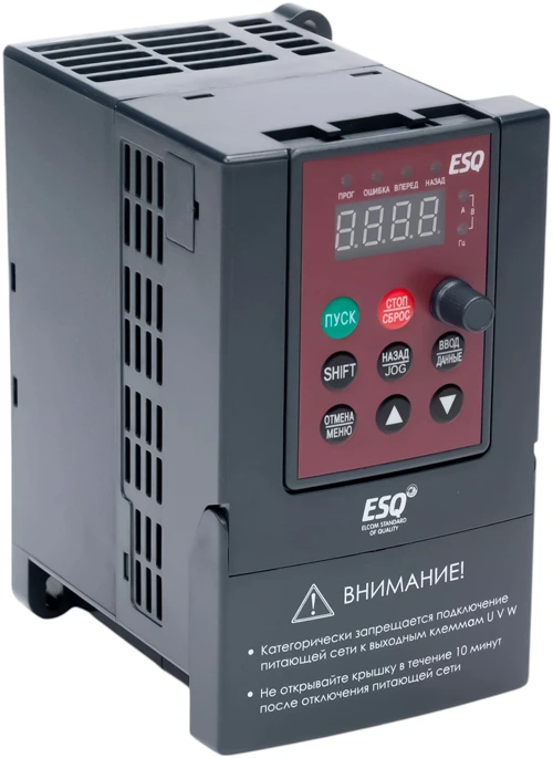 Частотный преобразователь ESQ A200-2S0007 0.75кВт 200-260В