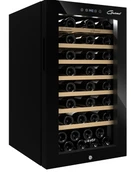 Отдельностоящий винный шкаф 51-100 бутылок Libhof GM-56 black