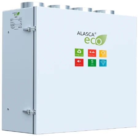 Приточно-вытяжная установка Alasca RR400VEC W