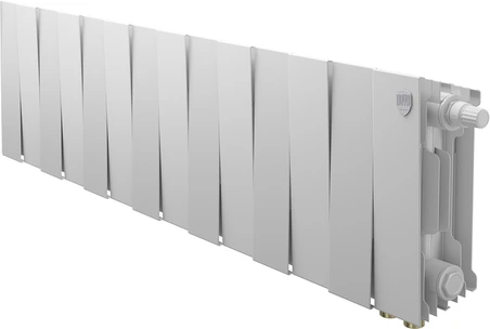Биметаллический радиатор Royal Thermo PianoForte 200 /Bianco Traffico - 14 секц. VDR