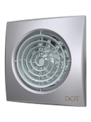 Вытяжка для ванной диаметр 125 мм DiCiTi AURA 5C gray metal