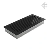 Вентиляционная решетка для камина Kratki 17x37 FRESH черная 37C/FRESH
