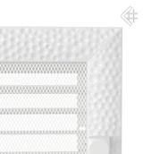 Вентиляционная решетка для камина Kratki 22x30 Venus белая с жалюзи 22/30VBX
