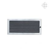 Вентиляционная решетка для камина Kratki 22х45 Стальная с жалюзи 22/45SZX