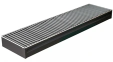 Внутрипольный конвектор КЗТО Бриз Нерж 260x80x4900 1то