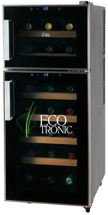 Отдельностоящий винный шкаф 12-21 бутылка Ecotronic WCM2-21DE