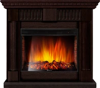 Электрокамин с широким очагом 2D Electrolux EFP/P-2720RLS с порталом Firelight Colonnа 25 венге