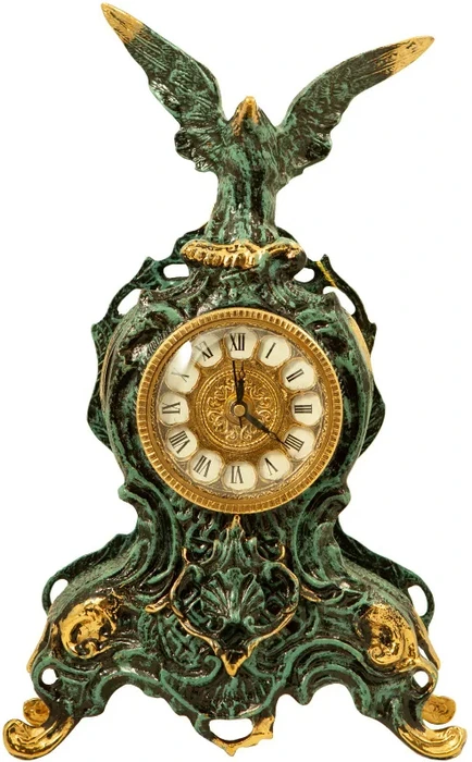 Часы без проекции Virtus TABLE CLOCK D.JUAN SM. EAGLE BLUE GLAZE