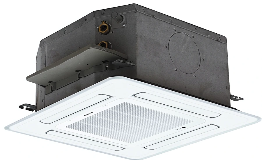 Кассетный фанкойл до 3.5 кВт Kentatsu KQZE30H0EN1/KPU65-C