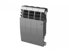 Биметаллический радиатор Royal Thermo Biliner 350 Silver Satin 4 секц.