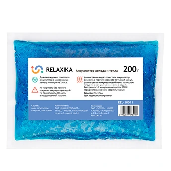 Аккумулятор холода и тепла Аккумулятор холода и тепла Relaxika 200 гр