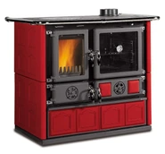 Дровяная печь La Nordica Rosa 4.0 Maiolica BO (бордовый)