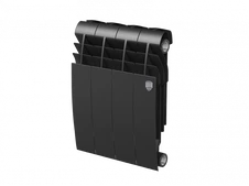 Биметаллический радиатор Royal Thermo Biliner 350 VD 4 секц. Noir Sable