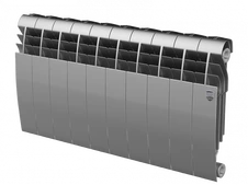 Биметаллический радиатор Royal Thermo Biliner 350 VD 10 секц. Silver Satin