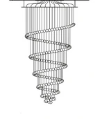 Люстра CARIITTI Kimmel 2 Led