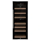 Отдельностоящий винный шкаф 22-50 бутылок CASO WineComfort 38 black