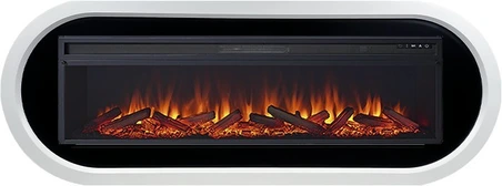 Линейный электрокамин Royal Flame Ellips 60 с очагом Vision 60 LOG LED