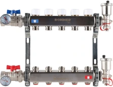 Для отопления Rommer 1"/3/4"x5 с запорными клапанами (RMS-3210-000005)