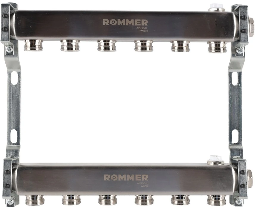 Для отопления Rommer 1"/3/4"x6 для радиаторной разводки (RMS-4401-000006)