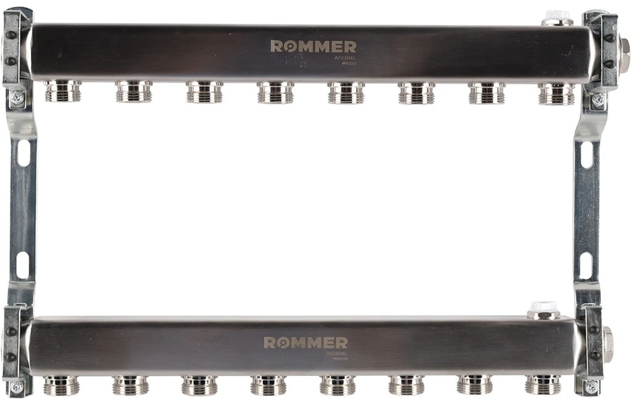 Для отопления Rommer 1"/3/4"x8 для радиаторной разводки (RMS-4401-000008)