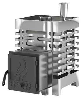 Дровяная печь 10 кВт ASTON 12 INOX