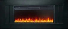 Линейный электрокамин Royal Flame Line Black c очагом Vision 42 LED