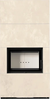 Дровяная печь Kratki FLOKI OXIDE BIANCO PRO