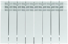 Биметаллический радиатор STOUT Titan 350 б/п 8 секции (SRB-3310-035008)