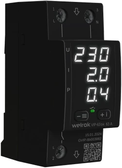 Реле напряжения Реле напряжения Welrok VI-63 bk
