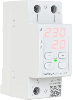 Реле напряжения Реле напряжения Welrok VI-32 red
