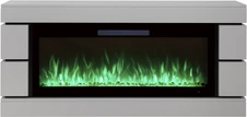 Линейный электрокамин Real-Flame SEATTLE 42 BV GR-P712 с очагом SAPHIR 42
