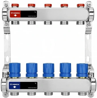 Для отопления VARMEGA VM15505 1", 5 x 3/4"EK