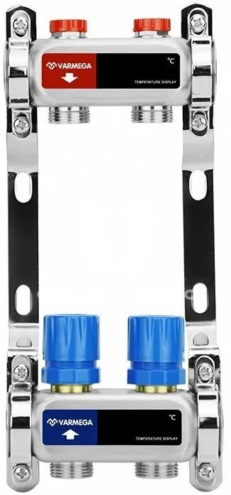 Для отопления VARMEGA VM15502 1", 2 x 3/4"EK