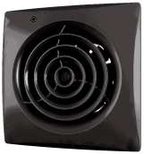 Вытяжка для ванной диаметр 100 мм Zernberg Izumrud 100 gloss black