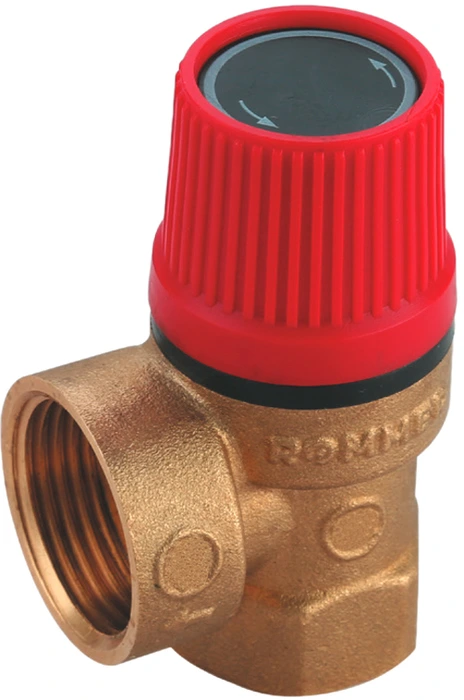 Предохранительный клапан Rommer 3 бар 1/2"x3/4" (RVS-0001-003015)