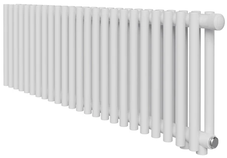 Радиатор отопления Royal Thermo Shift R22 VC2030 - 18 секц. RAL9016, нижнее 1/2