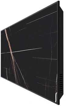 Отопительная панель STOUT BLACK STONE SCT 120*60 черный гранит / черный корпус