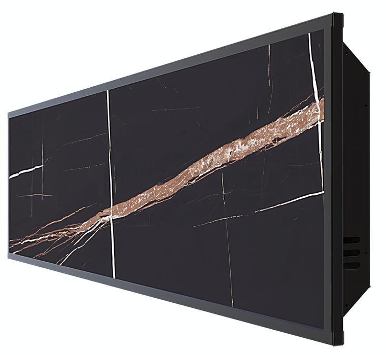 Отопительная панель Отопительная панель STOUT BLACK STONE SCT 120*30 черный гранит / черный корпус