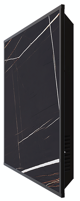Отопительная панель Отопительная панель STOUT BLACK STONE SCT 60*60 черный гранит / черный корпус