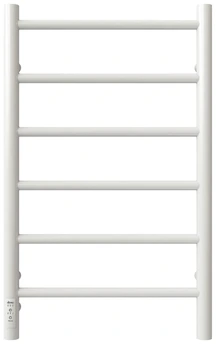 Электрический полотенцесушитель GROIS Laura GR-131 400x 700 П6 RAL9003 L