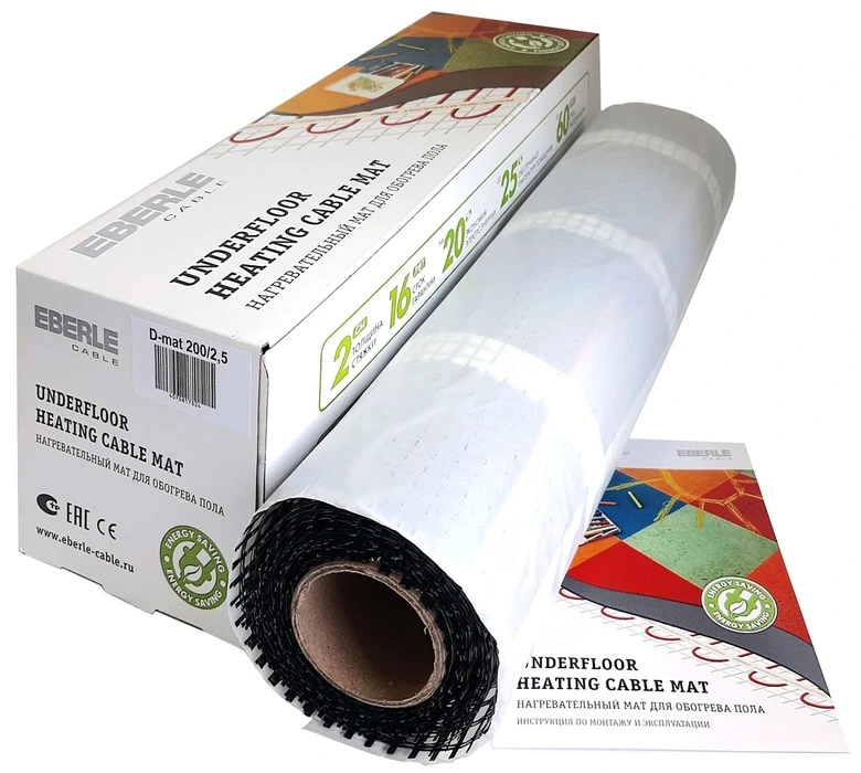 Нагревательный мат Eberle cable D-mat 200/4.0 - 800