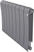Биметаллический радиатор Royal Thermo Infinity 500 Silver Satin - 8 секц.