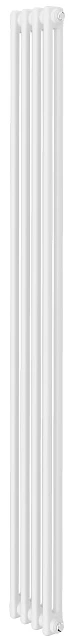 Стальной трубчатый радиатор 2-колончатый Royal Thermo Insignia VC2180 - 04 секц. RAL9016, нижнее 1/2