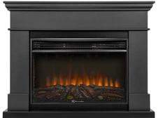 Электрокамин с широким очагом 2D Electrolux EFP/P-3020LS N с порталом Firelight California 30, графит