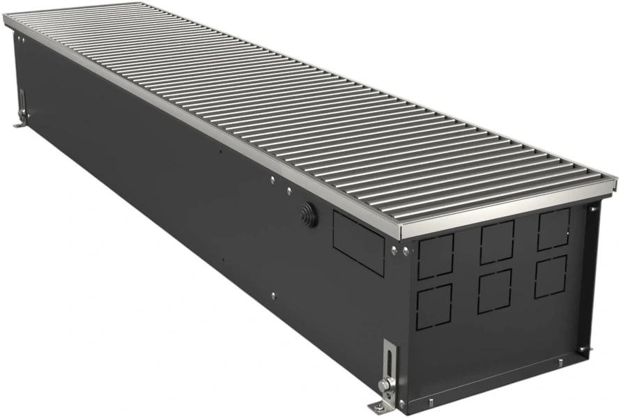 Внутрипольный конвектор длиной 2,1 м - 3 м Royal Thermo ATRIUM TURBO-190/250/2400