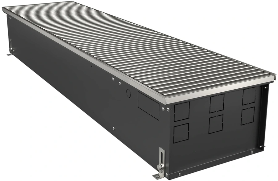 Внутрипольный конвектор длиной 30 см - 1 м Royal Thermo ATRIUM TURBO-190/300/800