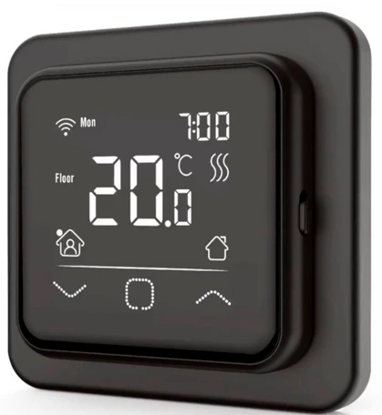 Терморегулятор для теплого пола ERGERT ETR-360W (Wi-Fi, чёрный)