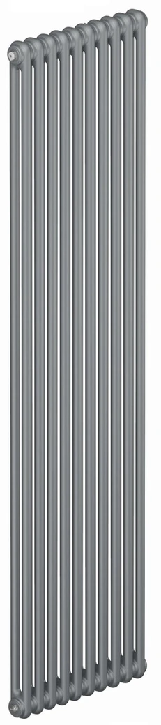 Стальной трубчатый радиатор 2-колончатый Rifar TUBOG 2180 Титан 10 секц., бок.