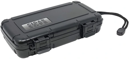 Дорожный хьюмидор Aficionado Travel Cigar Safe Black на 5 сигар