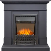 Электрокамин с классическим очагом 2D Royal Flame California STD SFT с очагом Aspen Black
